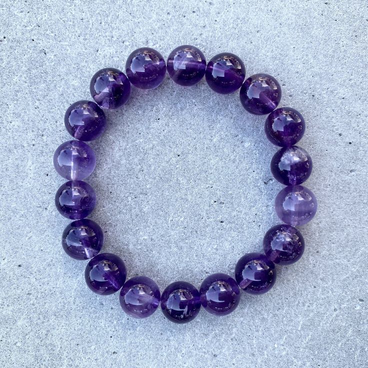 Amethyst Natural Bracelet – Handmade Crystal Jewelry – QodeShop.com