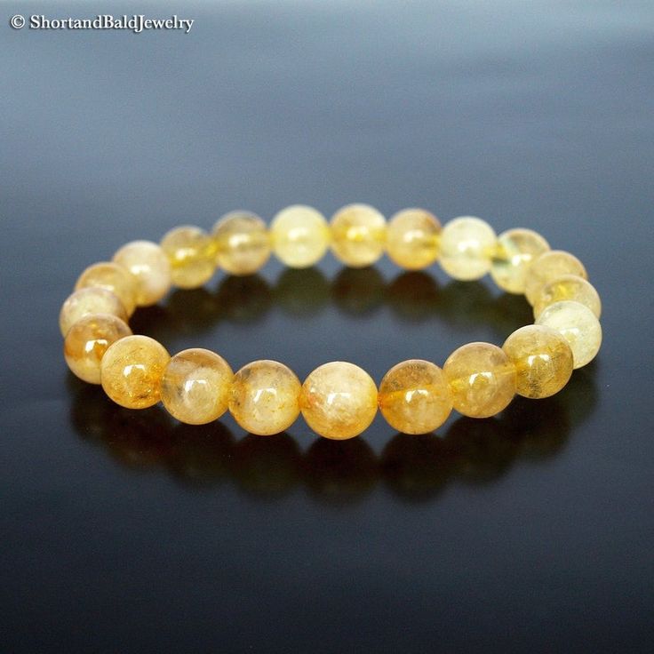Handmade Citrine Bracelet – Natural Crystal Jewelry – QodeShop UAE
