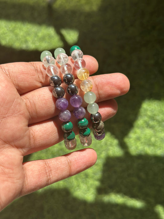 Natural Money Magnet Stone Bracelet qodeshop.com