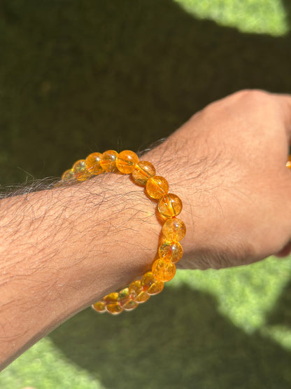 citrine-bracelet-8mm. qodeshop.com